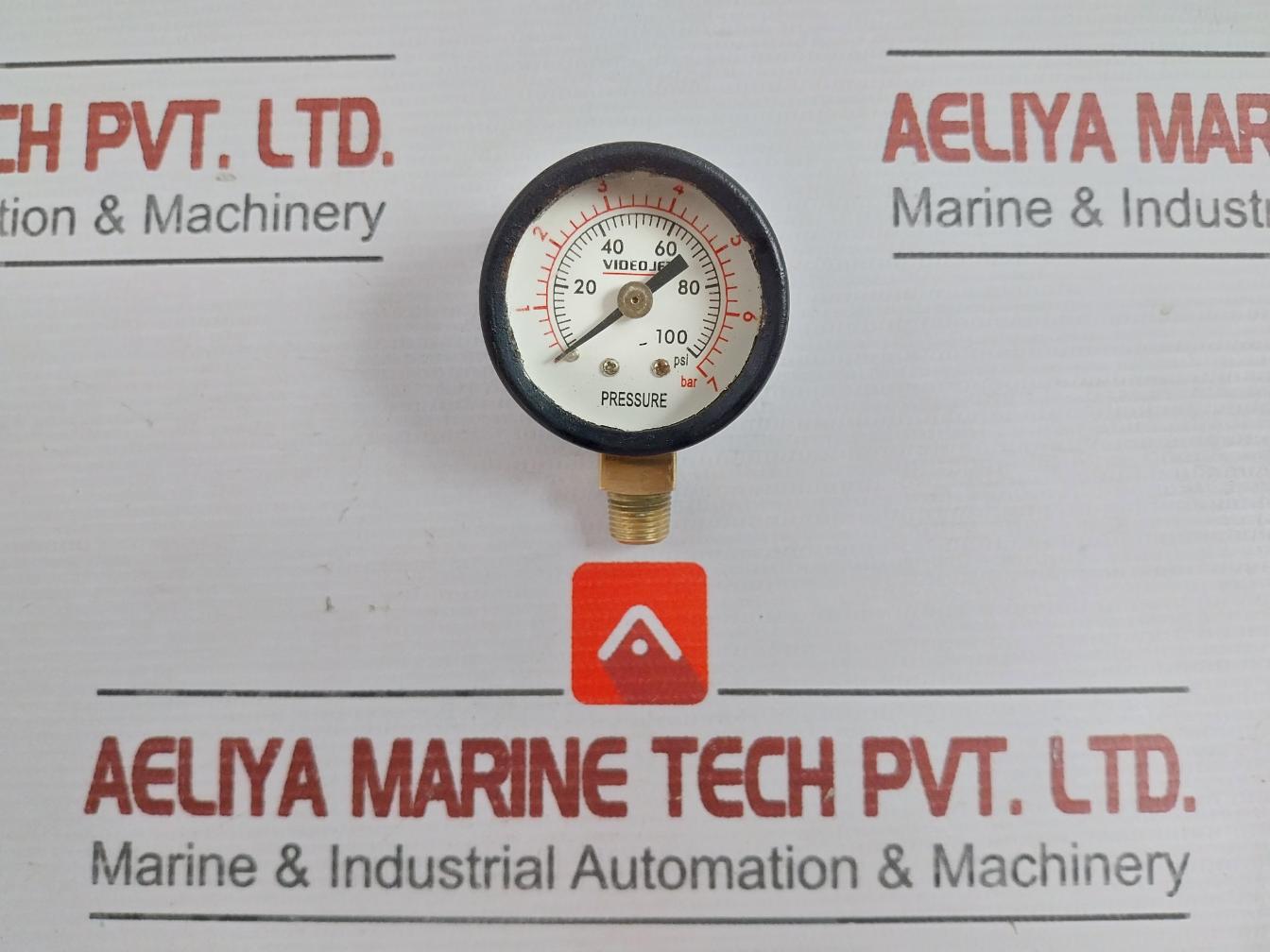Videojet Pressure Gauge 0-7Bar 0-100 Psi