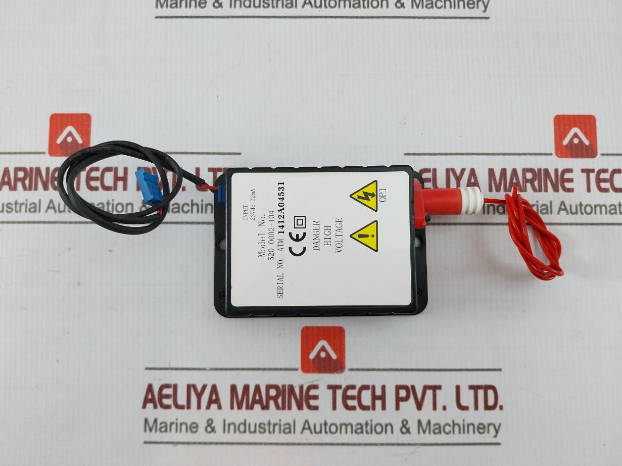 Videojet 520-0002-104 High Voltage Eht Module 23Vdc 72Ma