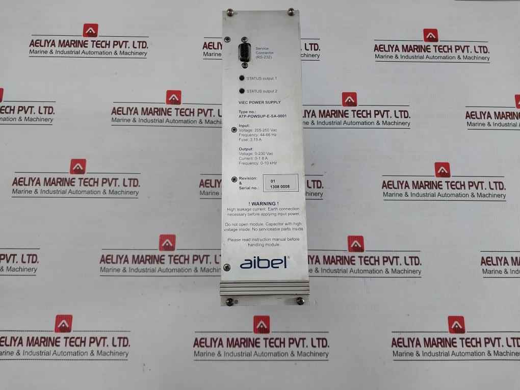 Viec Power Supply Unit 205-250Vac 44-66Hz Aibel Atp-powsup-e-sa-0001