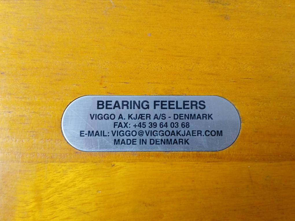 Viggo A.Kjaer 49991 Bearing Feeler Set 0.20 Mm 0.25 Mm