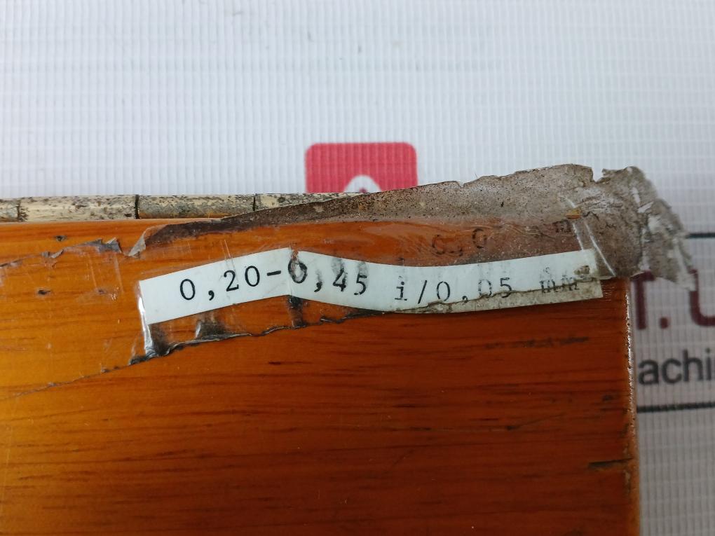 Viggo A.Kjaer 49991 Bearing Feeler Set 0.20 Mm 0.25 Mm