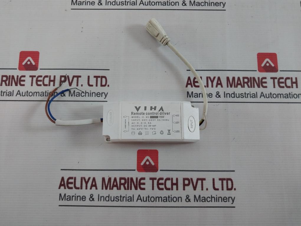 Viha 2.4G 15W Remote Control Driver 95V–265V Ac 50/60 Hz