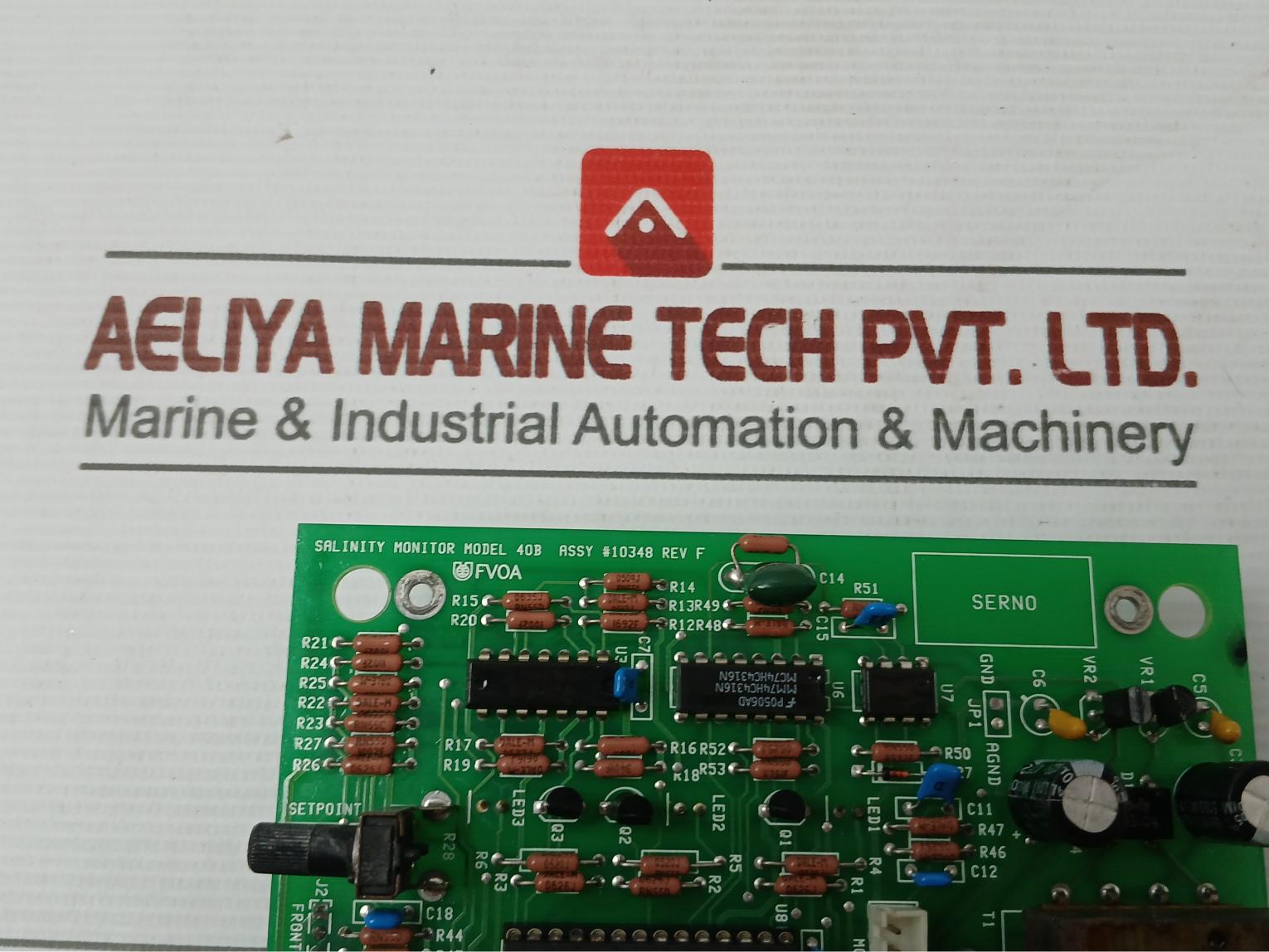 Village Marine Pcb For Salinity Monitor 40B