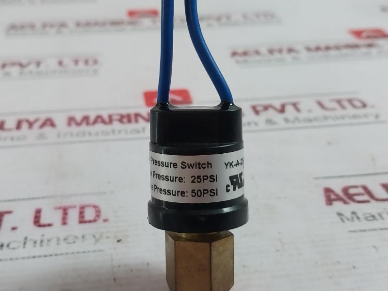 Vinayak Yk-a-25/50-1/4F Low Pressure Switch 25 Psi 50 Psi