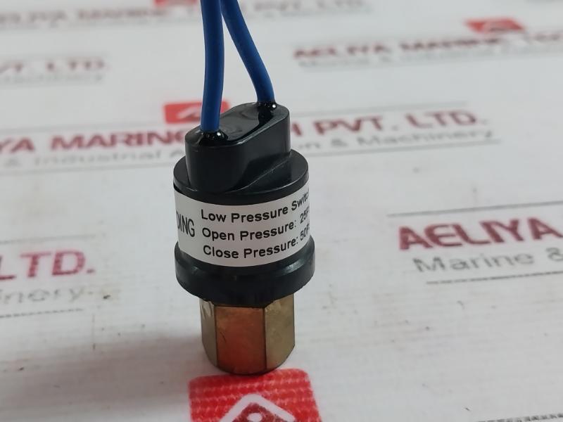 Vinayak Yk-a-25/50-1/4F Low Pressure Switch 25 Psi 50 Psi