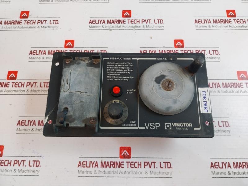 Vingtor Marine Vp-0412 Emergency Telephone Vsp 123 Flush Mount