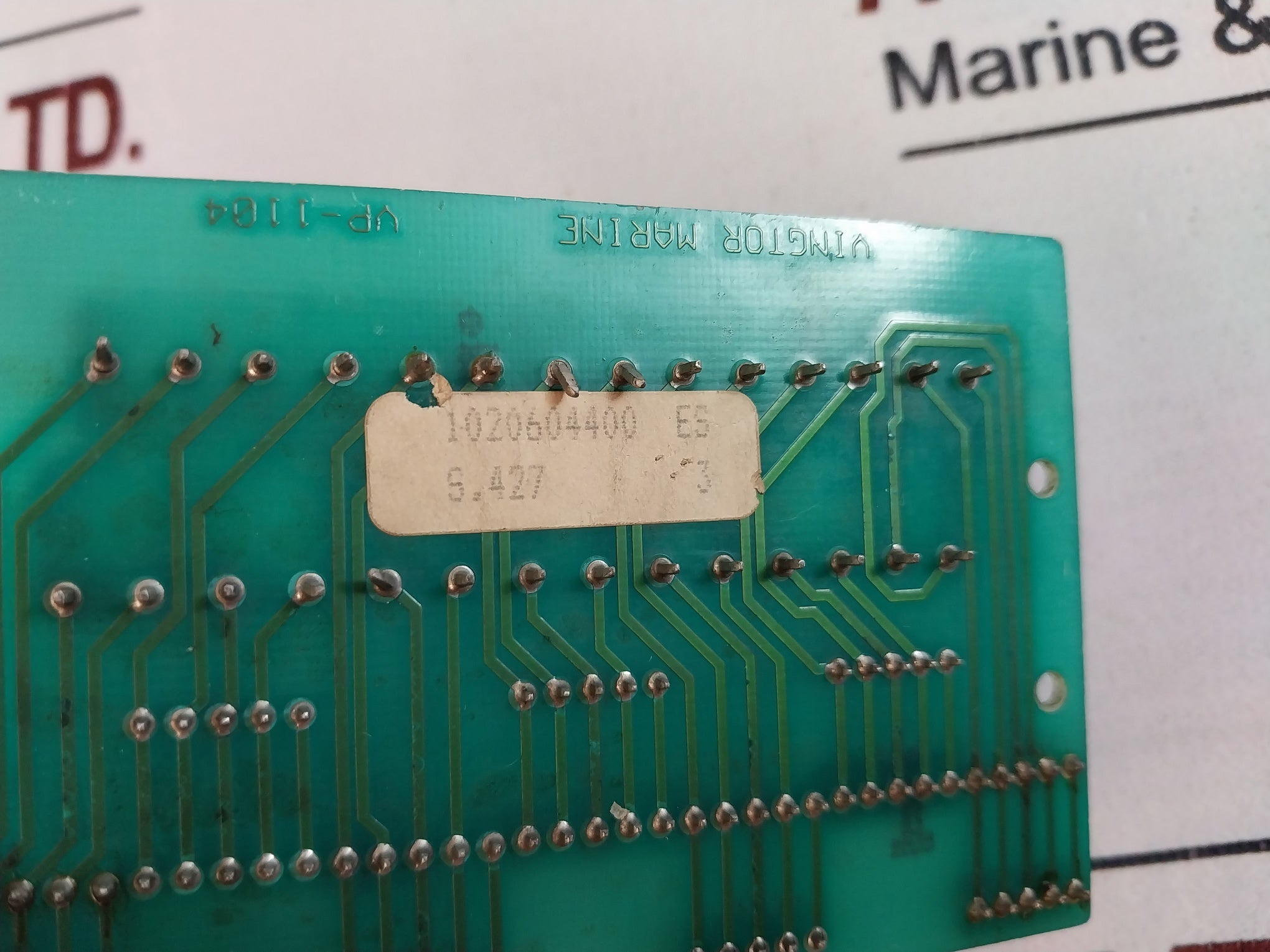 Vingtor Marine Vp-1104 Printed Circuit Board 80 Gm