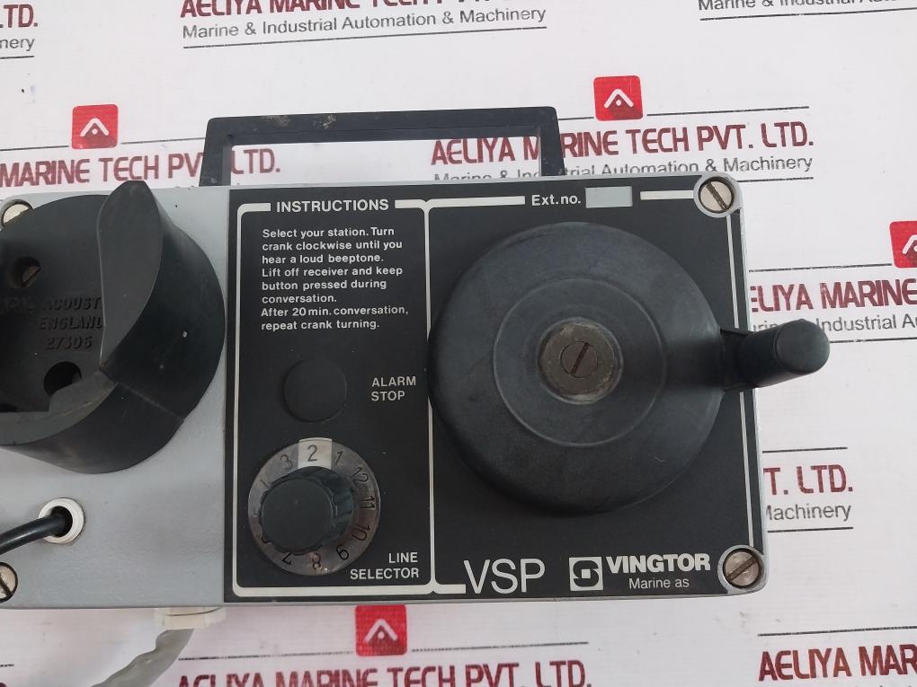 Vingtor Marine Vsp-122P Telephone System Model 27306