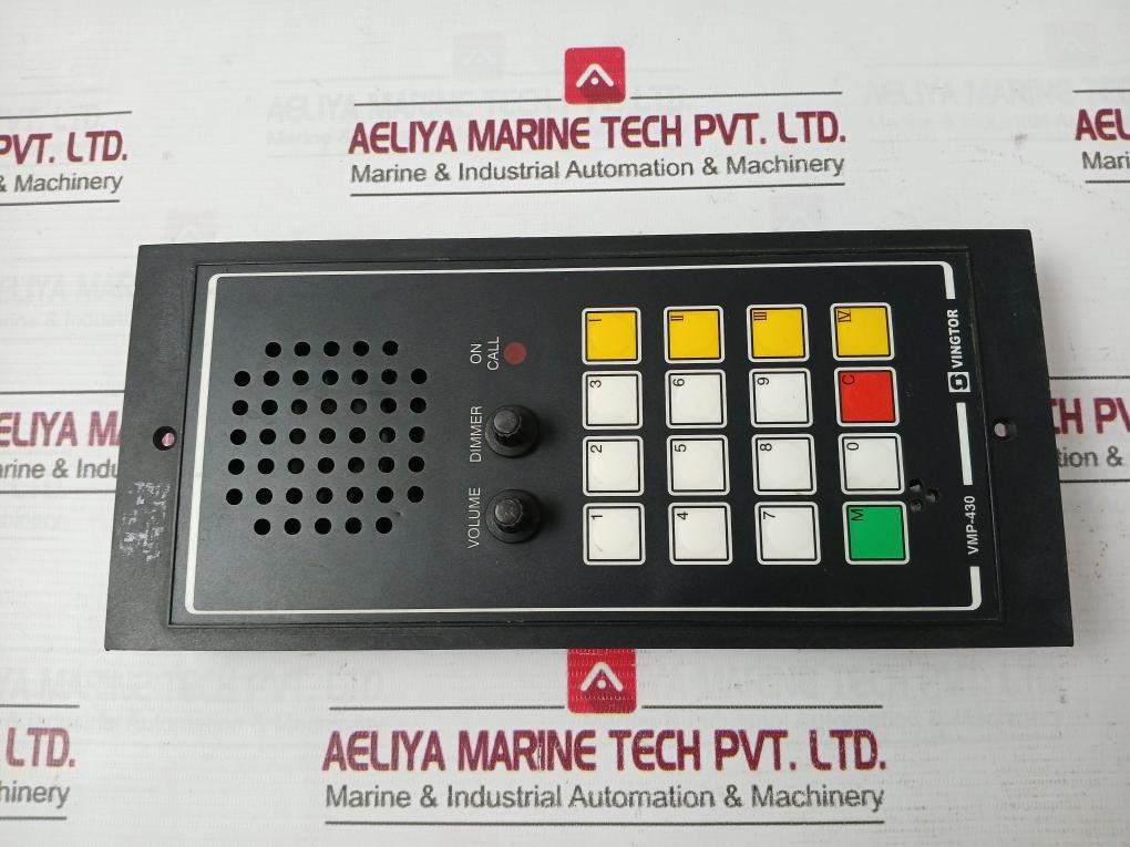 Vingtor Vmp-430 Main Station For Flush Mounting 6974/2 Rev: B +24V