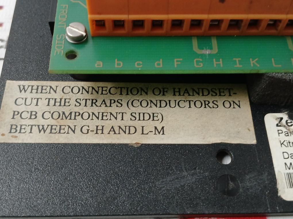 Vingtor Vmp-430 Main Station For Flush Mounting 6974/2 Rev: B +24V