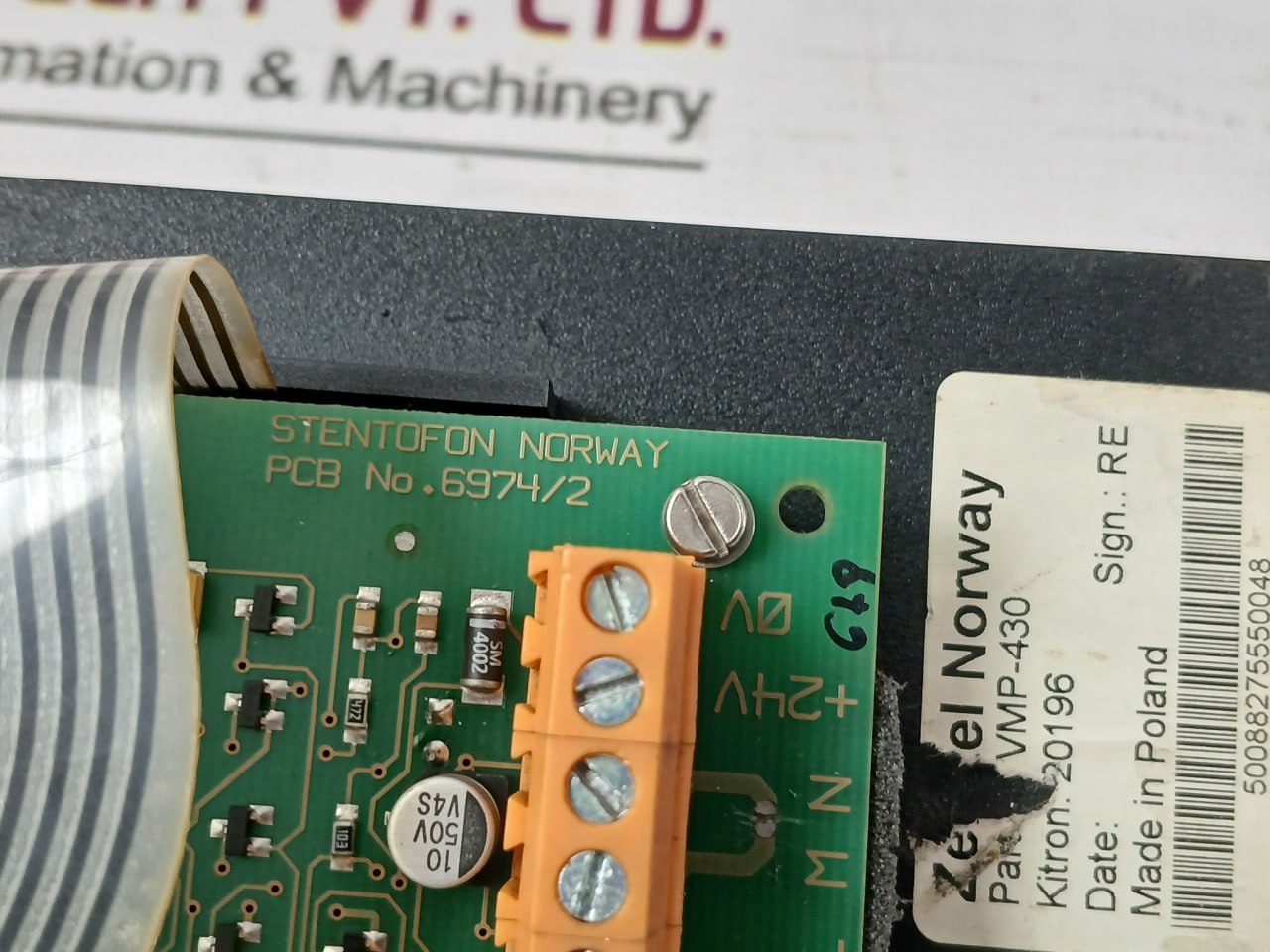 Vingtor Vmp-430 Main Station For Flush Mounting 6974/2 Rev: B +24V