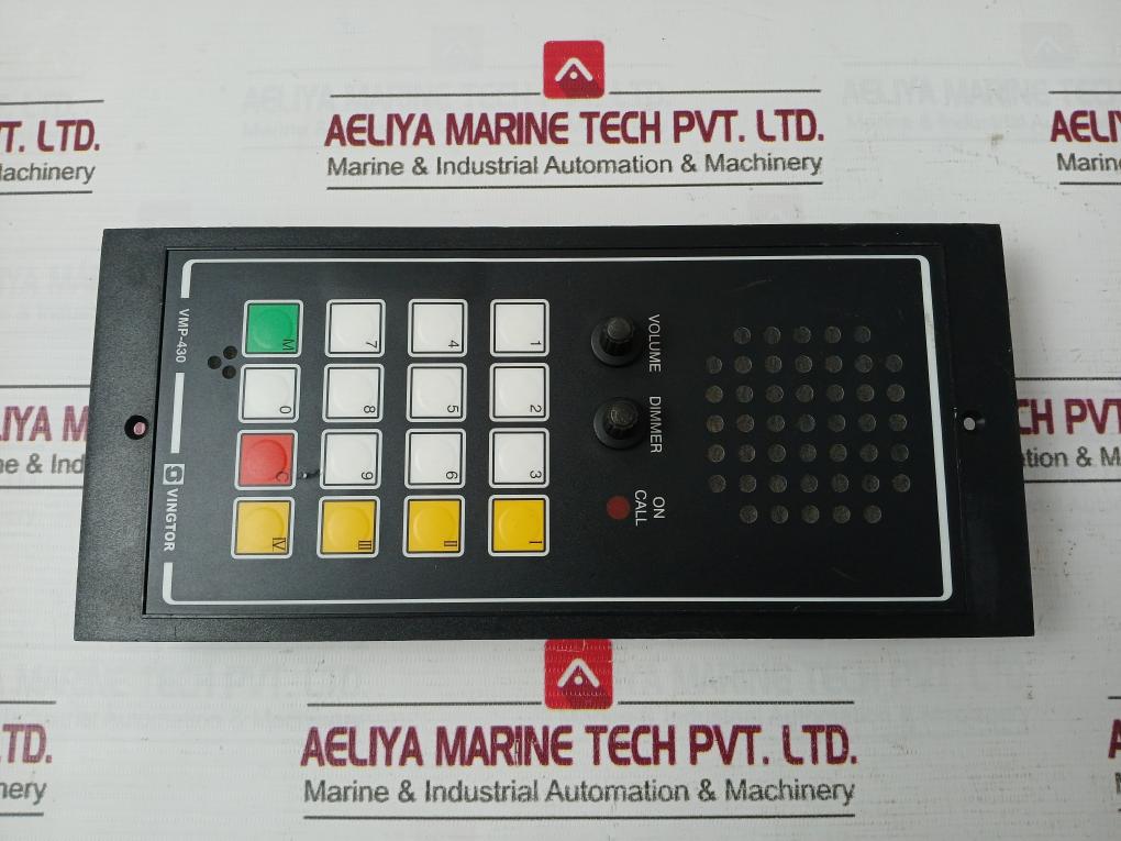 Vingtor Vmp-430 Main Station For Flush Mounting 6974/3