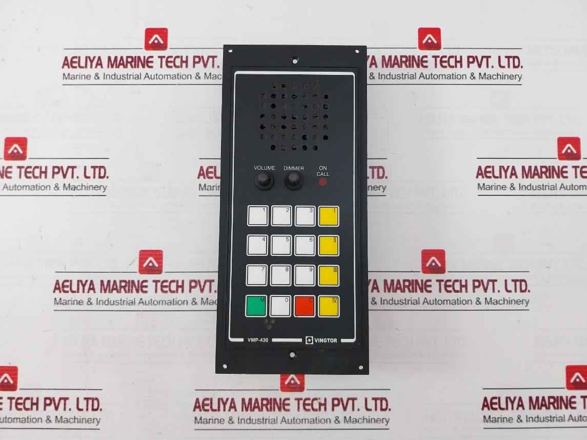 Vingtor Vmp-430 Main Station For Flush Mounting Rev B 40030596650009
