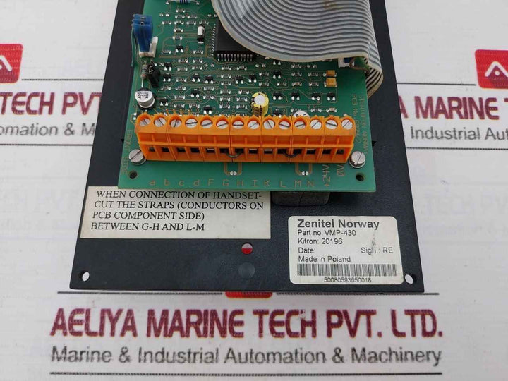 Vingtor Vmp-430 Main Station For Flush Mounting Rev B 50080593650018