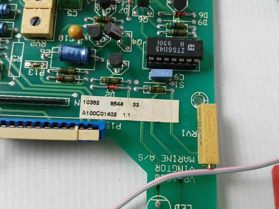 Vingtor Vp-1050 Printed Circuit Board A100C01402 1.1