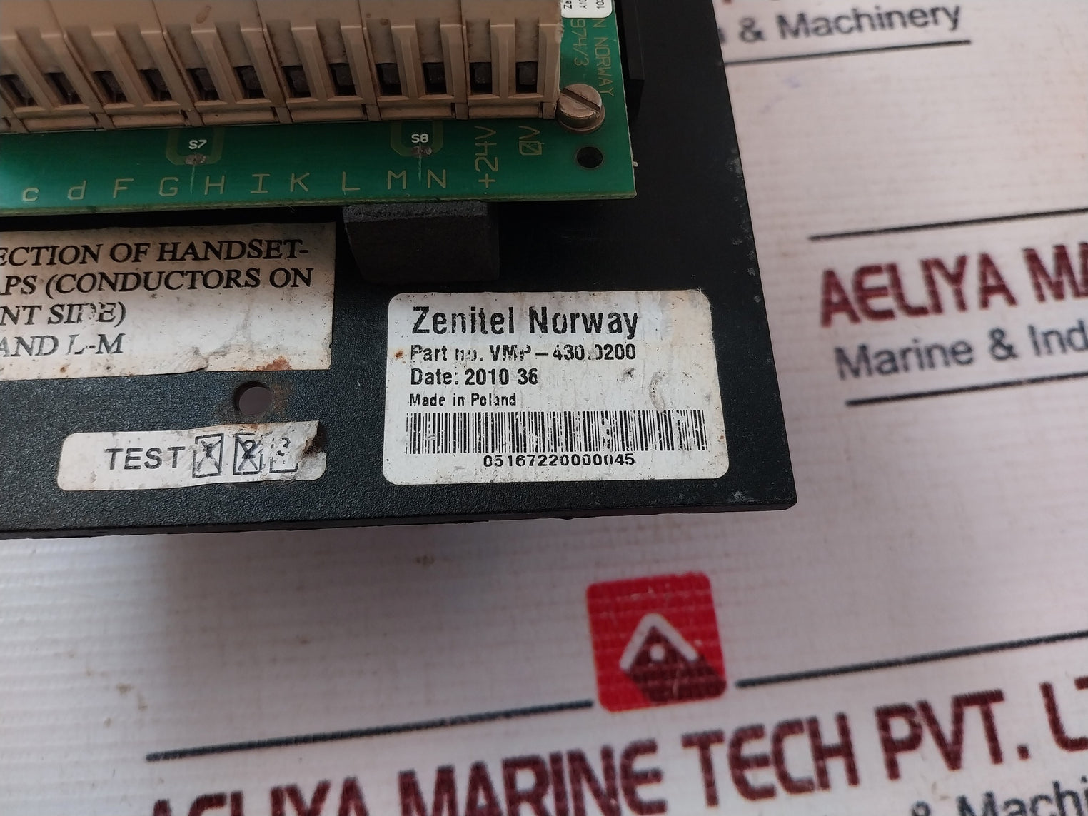 Vingtor Vmp-430.0200 Zenitel Norway Main Station