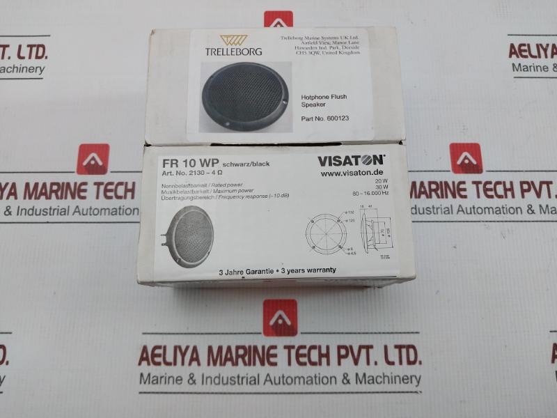 Visaton Flush Speaker For Hotphone Marine Audio System 20W Fr 10 Wp