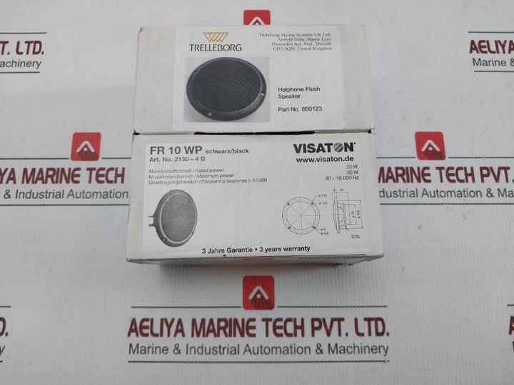 Visaton Flush Speaker For Hotphone Marine Audio System 20W Fr 10 Wp