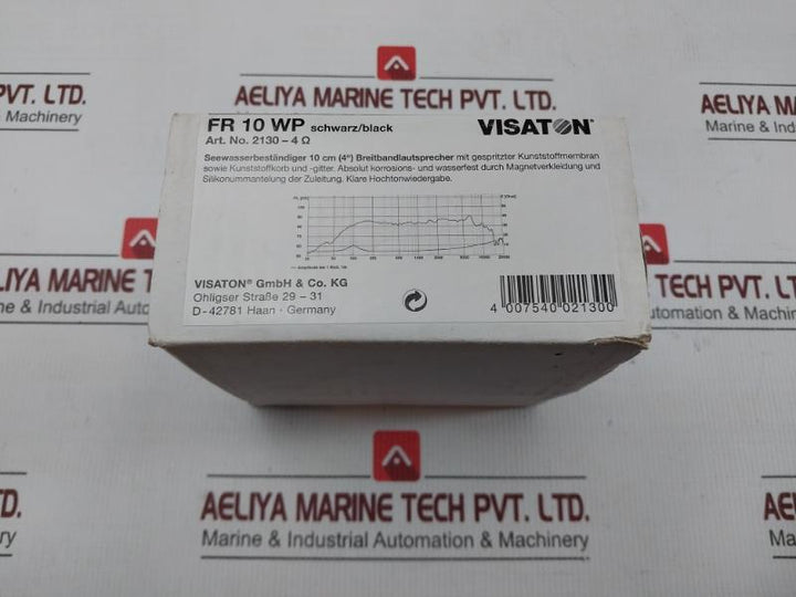 Visaton Flush Speaker For Hotphone Marine Audio System 20W Fr 10 Wp
