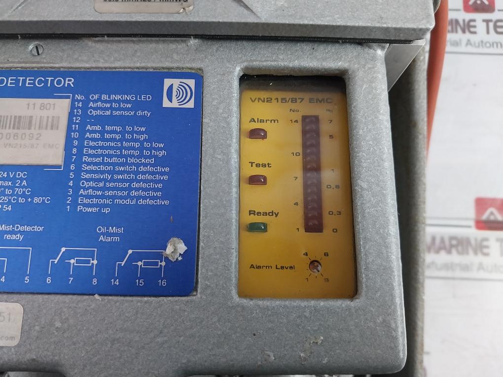 Visatron Vn215/87 Emc Schaller Automation Oil-mist-detector