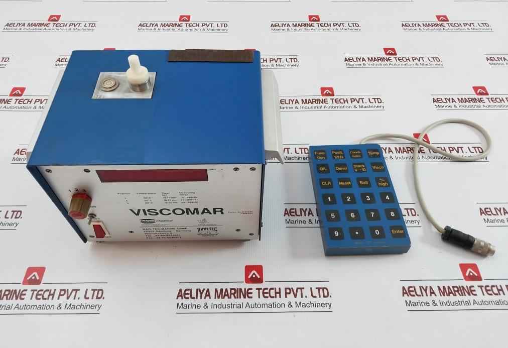 Viscosity Analyzer Viscomar Mar-tec Marine