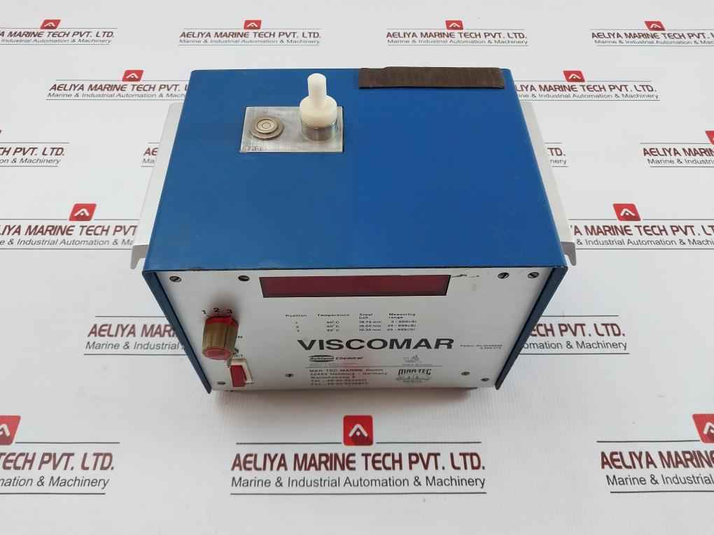 Viscosity Analyzer Viscomar Mar-tec Marine