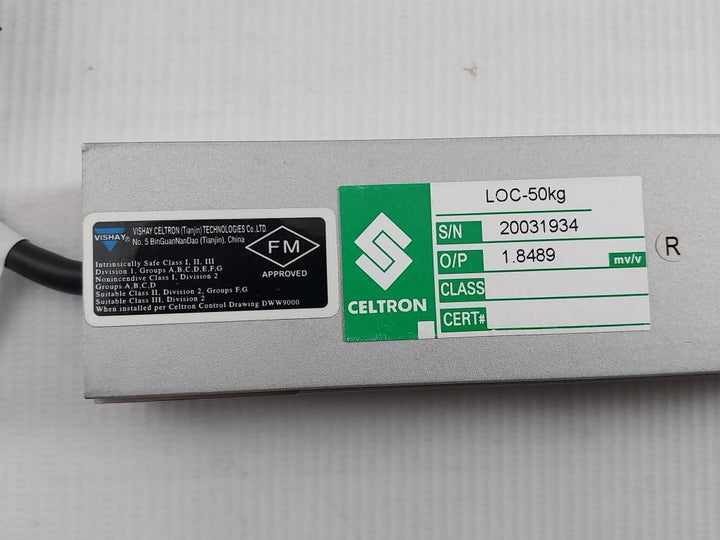 Vishay Celtron Single-point Load Cell Loc-50Kg