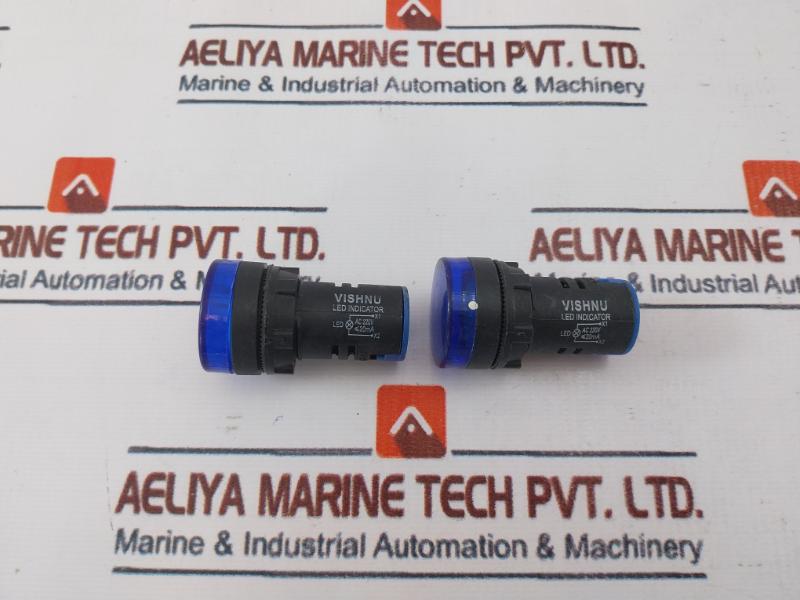 Vishnu Ac 220V Led Panel Indicator Blue Light