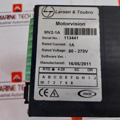 Vision Mv2-1A Motor Protection Relay 80-270V