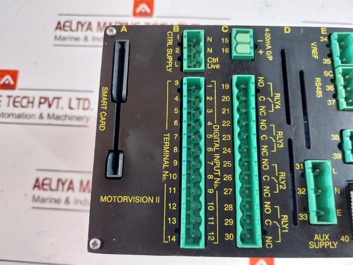 Vision Mv2-1A Motor Protection Relay 80-270V