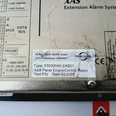 Vista Automation F503004A Xas01 Extension Alarm System Control Panel
