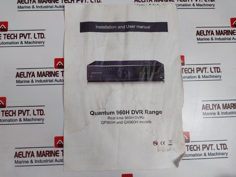 Vista Qp960h16-1tb Digital Video Recorder 230vac 75w