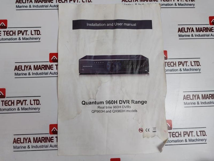 Vista Qp960h16-1tb Digital Video Recorder 230vac 75w
