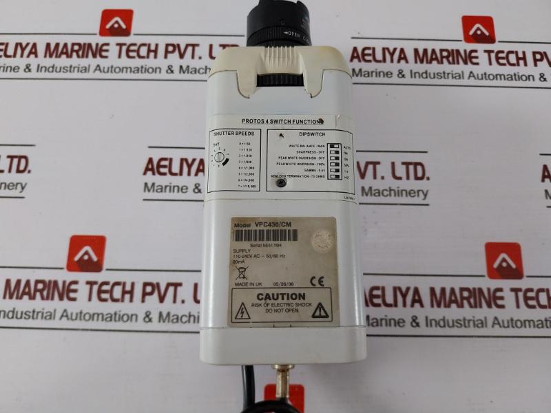 Vista Vpc430/Cm Protosiv Analogue Indoor Outdoor Ir Cctv Camera 110-240Vac 80Ma
