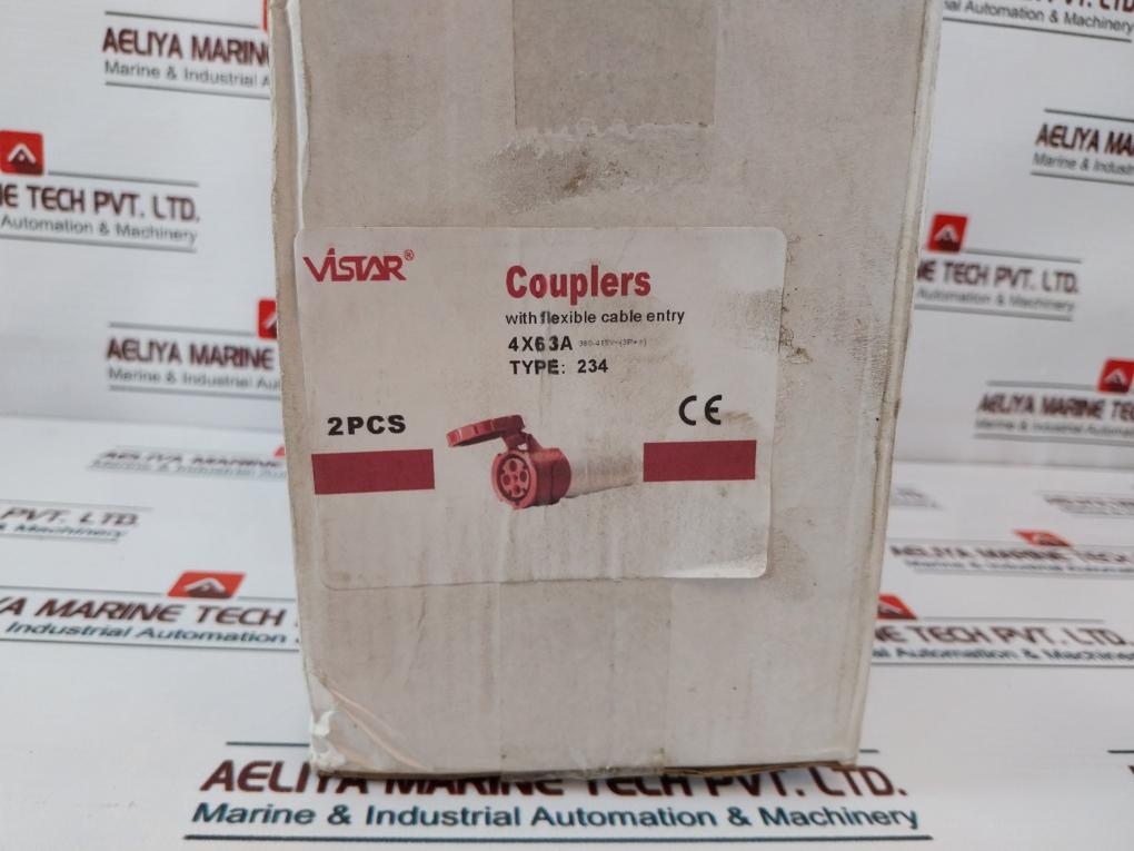 Vistar 3P+E/50-60Hz Coupler 63A-6H/415V