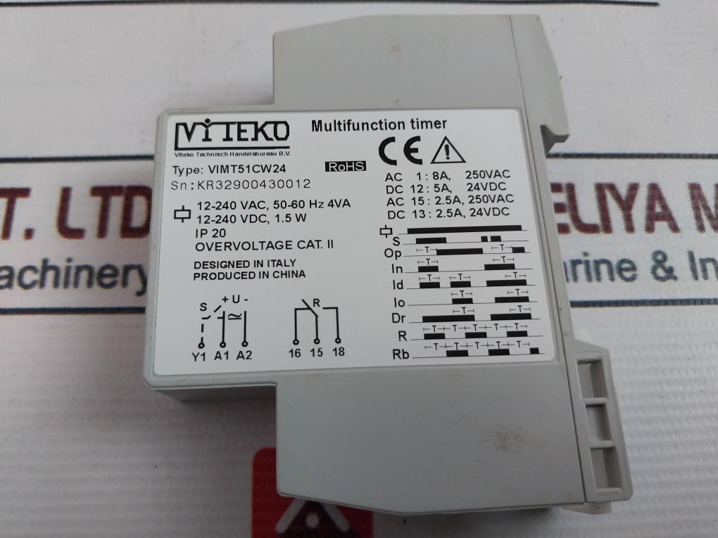 Viteko Vimt51Cw24 Multifunction Timer Relay