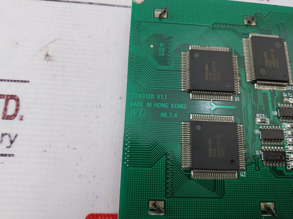 Vl T240128 Led Display Module Version V1.1 0037060157 Mgls240128T-led03