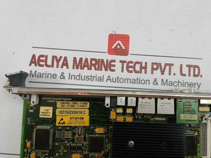 Vme Controller Board Is215Ucvgh1A C Brand Ge- Vmivme-7666-111000