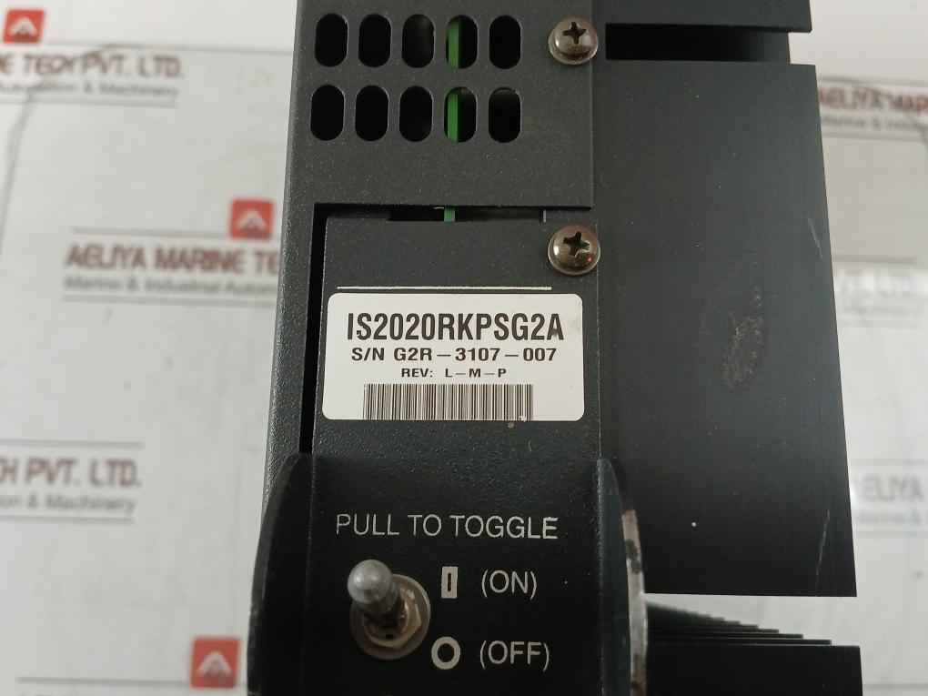 Vme Rack Power Supply Module Part No: Is2020Rkpsg2A General Electric