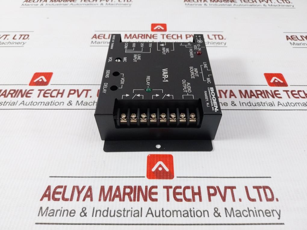 Voice Activated Relay 12-24Vdc Bogen Communications Var1