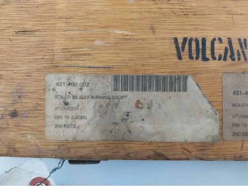 Volcano L808S Boiler Oil/Lng Combination Burner Set 7480148 (Incomplete)