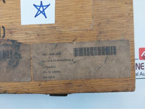 Volcano L808S Boiler Oil/Lng Combination Burner Set 7480148 (Incomplete)