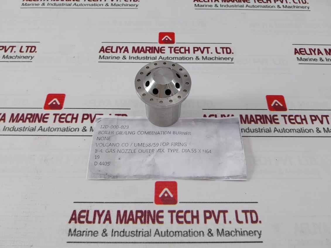 Volcano Lng Combination Burner Dia.55Xh64 Ume68 D4405