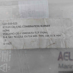 Volcano Ume68/59 Boiler Oil/Lng Combination Burner Dia.55 X H64 12D000023