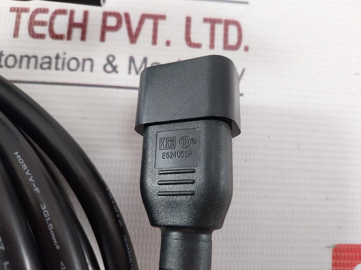 Volex V1625Bs Power Cable Cord E62405Sp 10A 250V- 3G1.5Mm2 Gtsa-3 4-mt