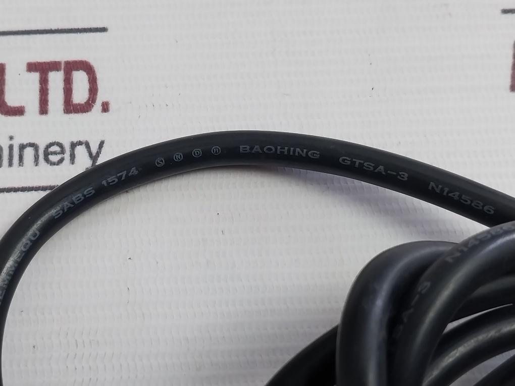 Volex V1625 Heavy Duty Power Cable Cord 3G 0.75Mm2