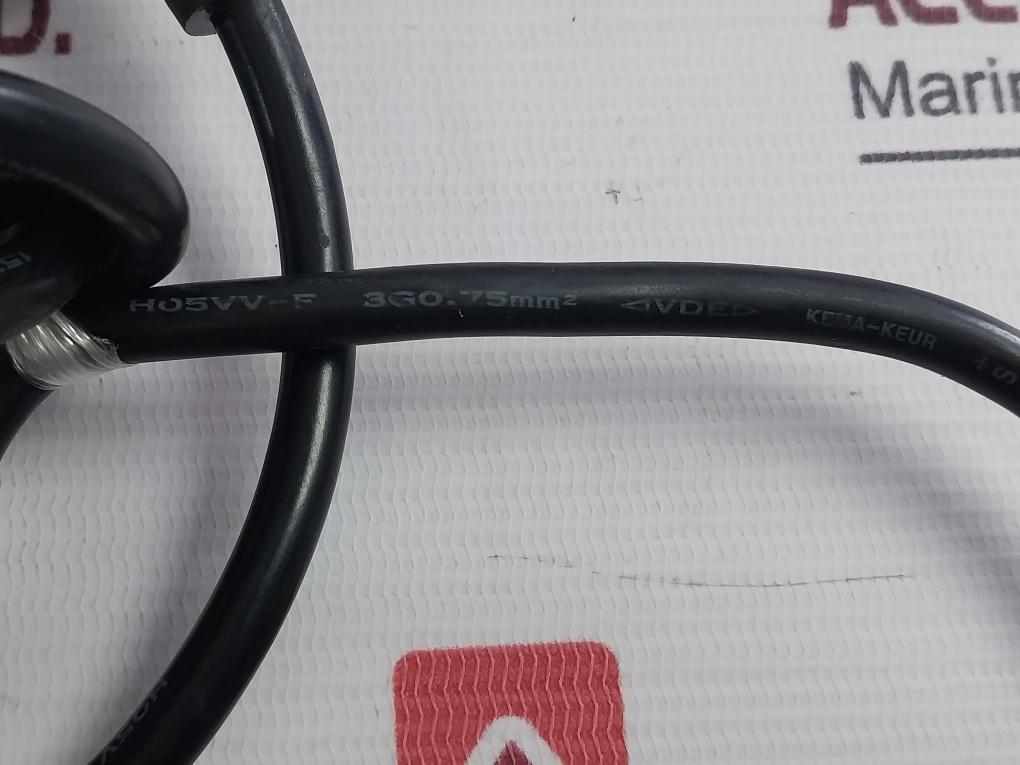 Volex V1625 Heavy Duty Power Cable Cord 3G 0.75Mm2