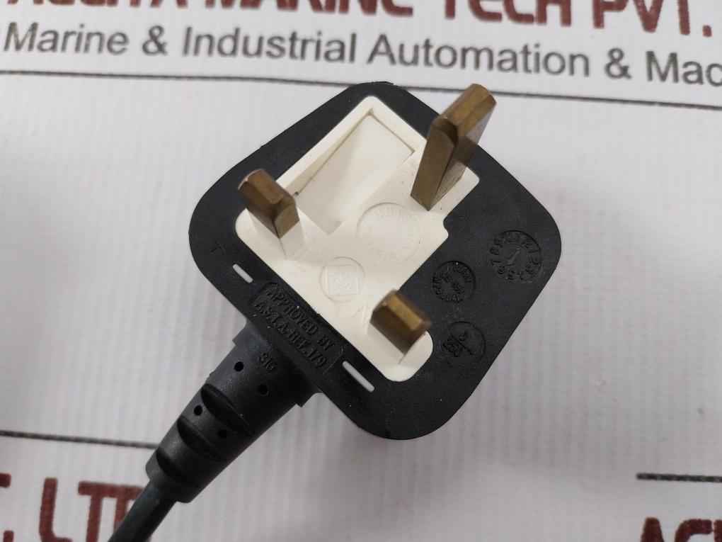 Volex Vac7s Power Cord 2.5a 250v 2x0.75mm2 H03vvh2-f