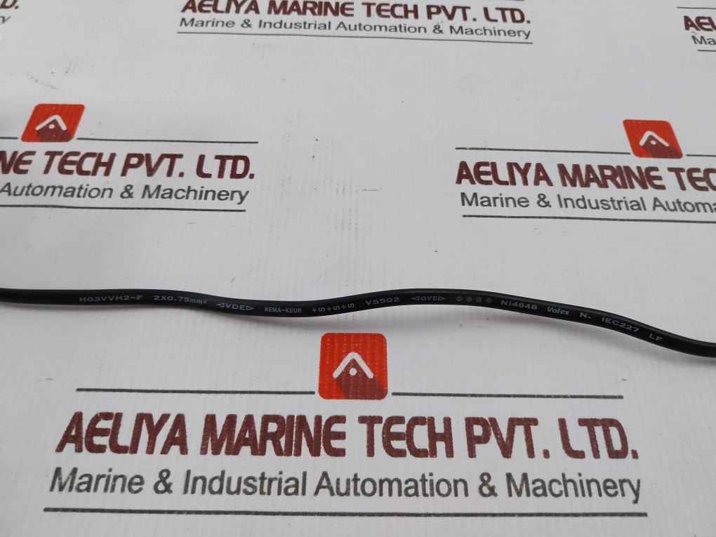 Volex Vac7s Power Cord 2.5a 250v 2x0.75mm2 H03vvh2-f