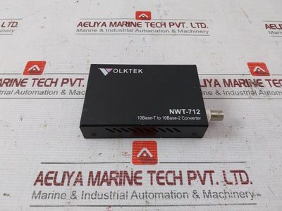 Volktek Nwt-712 10Base-t To 10Base-2 Converter 800Ma 12Vdc 035-6000-001